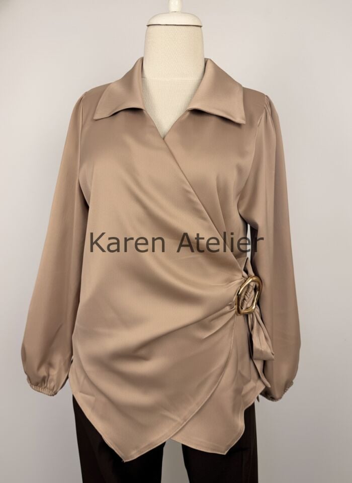 KRUVAZE GÖMLEK BEJ 20201