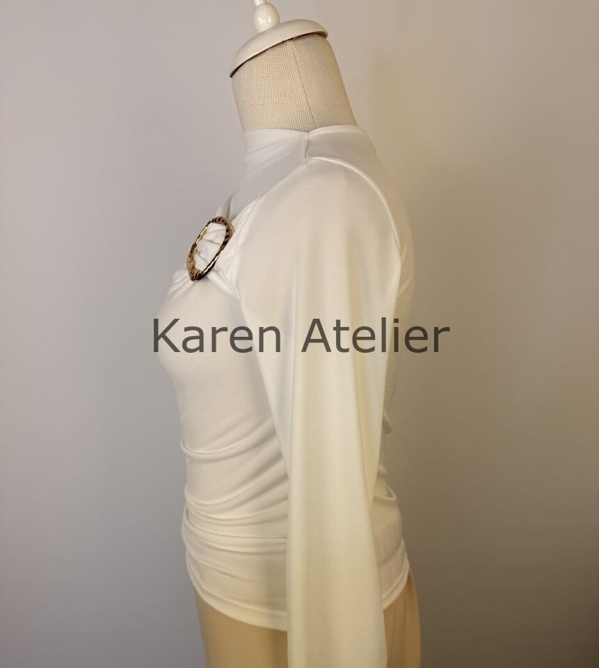 TOKALI BLUZ BEYAZ 0360