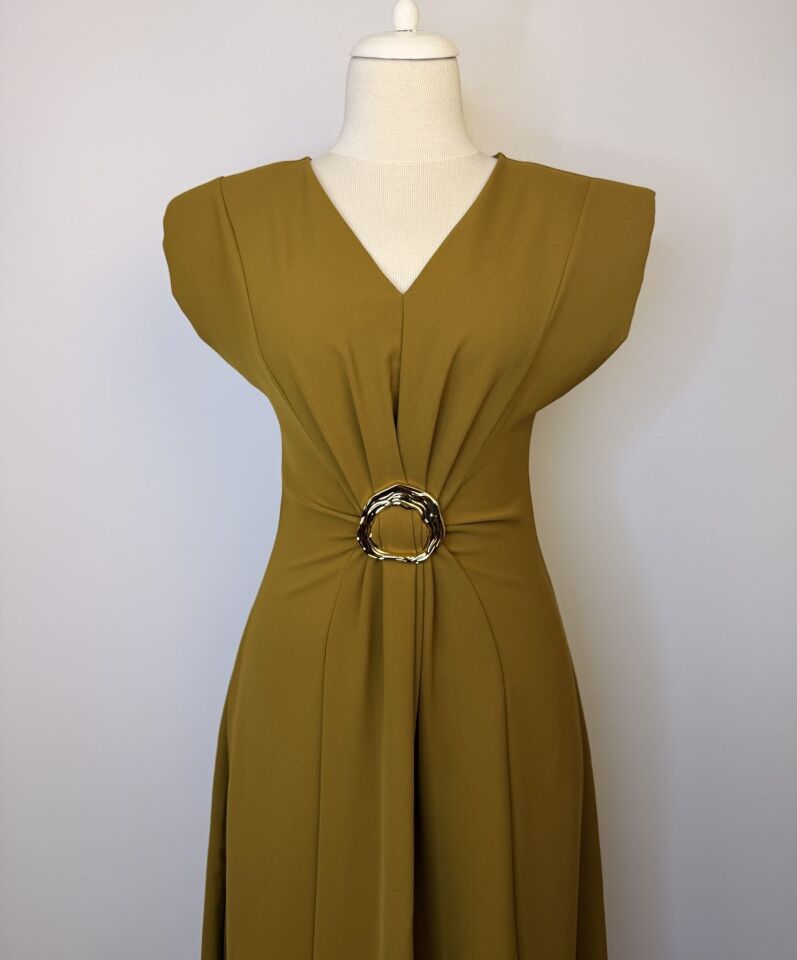 VATKALI V YAKA ELBİSE HAKİ 3865