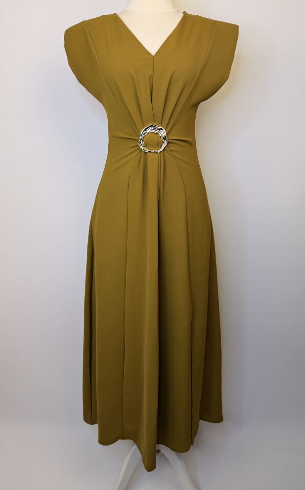 VATKALI V YAKA ELBİSE HAKİ 3865